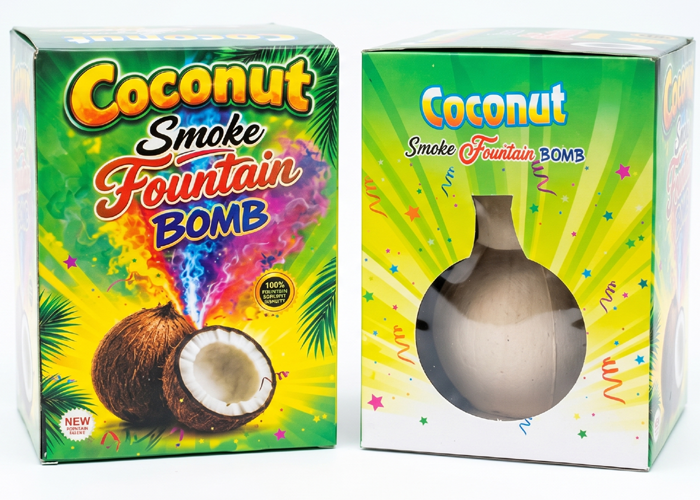 Coconut smoke fountain Bomb